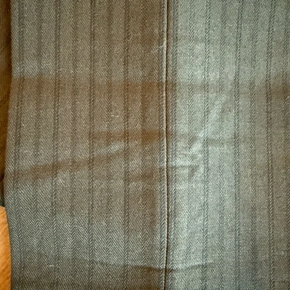 Ralph Lauren Double RL Black/Olive Broken Herringbone Straight Leg Trousers - Picture 2 of 10